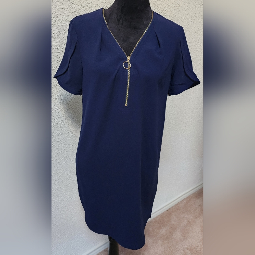 Trina Turk Navy Blue Dress Size 6